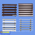 Anodized sun shade aluminium fixed louvers